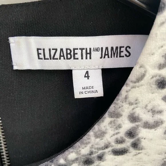 Elizabeth & James Snakeskin Dress 🐍🖤 - Picture 4 of 5